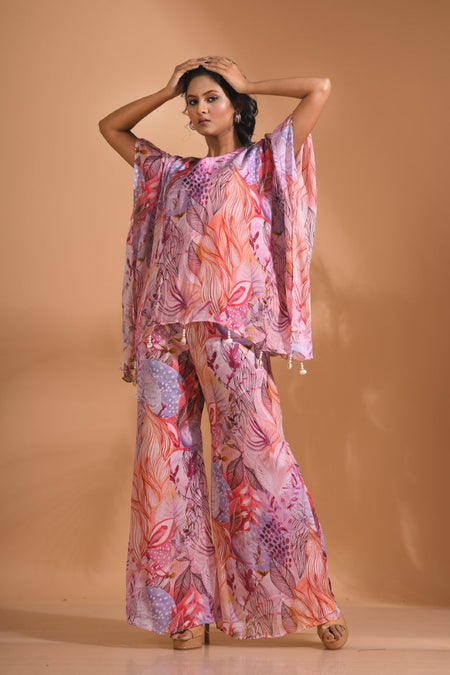 Morchari Short Top And Pant - Multi