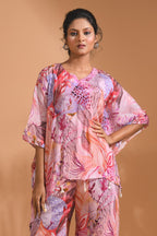 Morchari Short Top And Pant - Multi