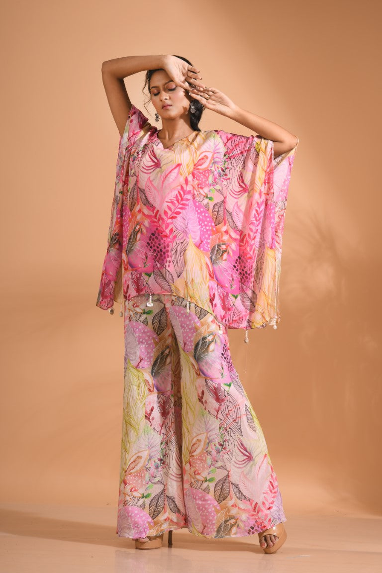 Morchari Short Top And Pant - Multi