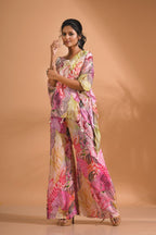 Morchari Short Top And Pant - Multi