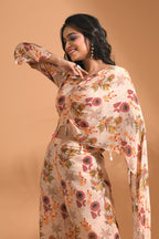 Morchari Top And Pant - Cream