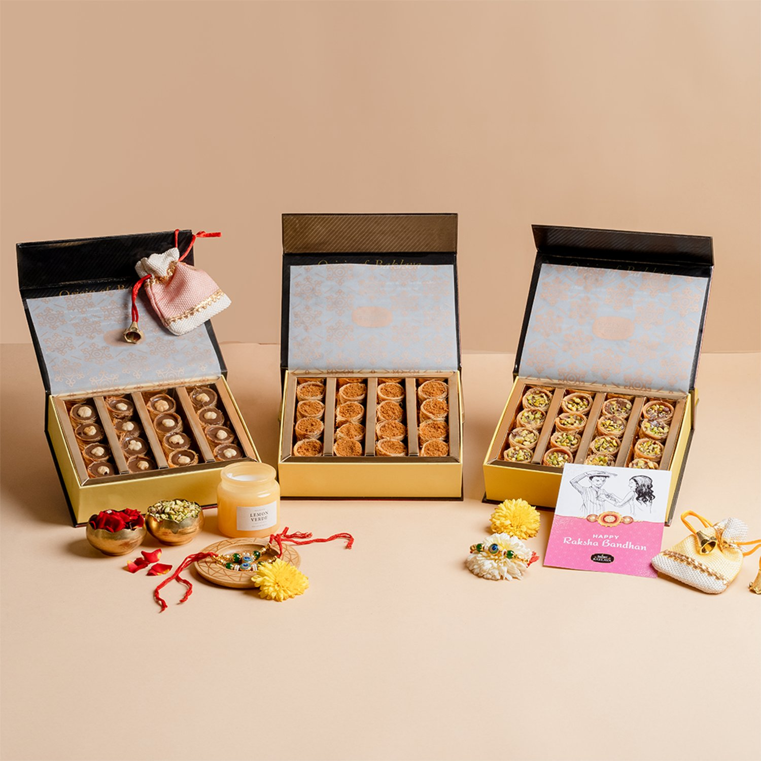 Classic Gourmet Baklava Chocolate Nest Gift Box - Distacart