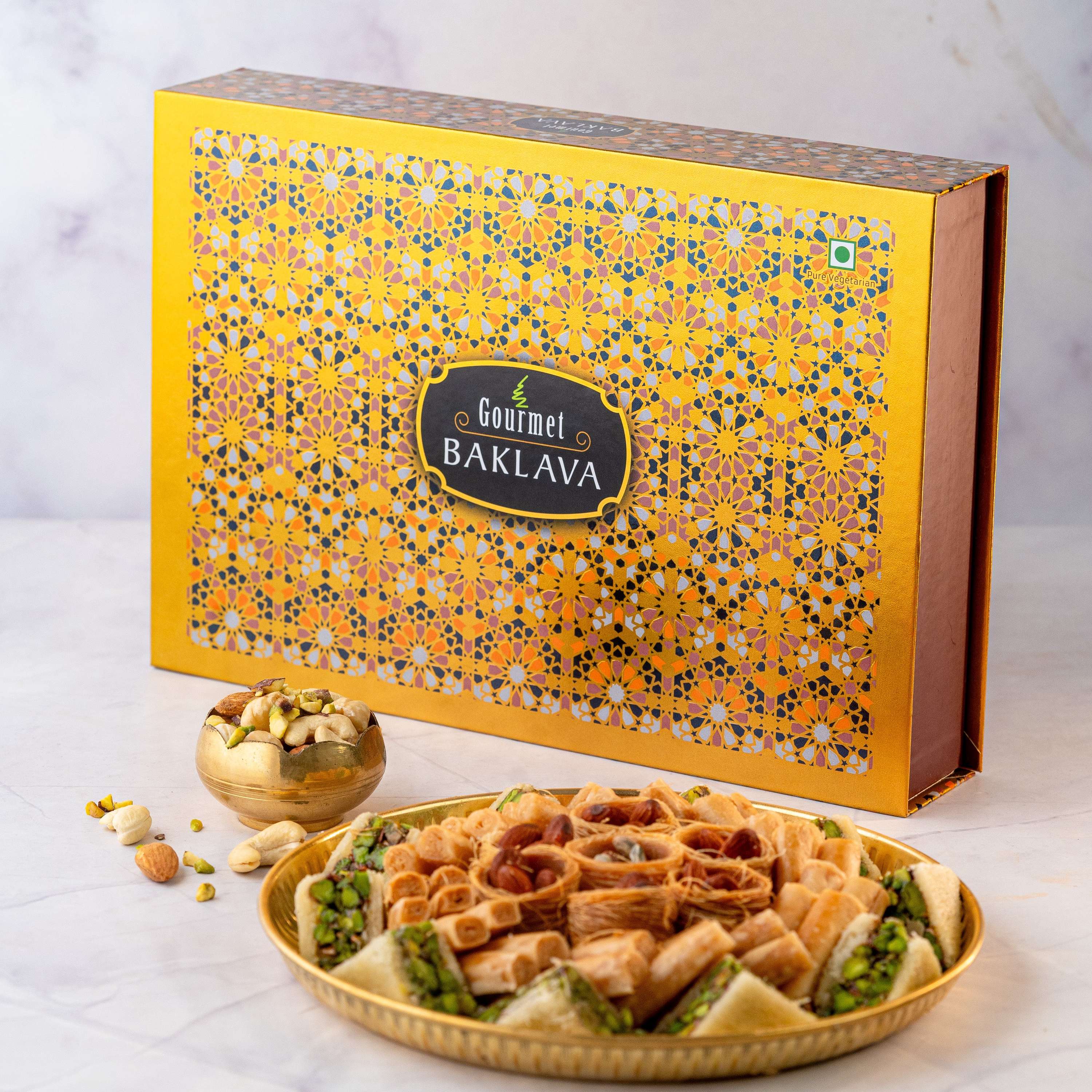 Gourmet Baklava Treasure Connoisseur Gift Box - Distacart