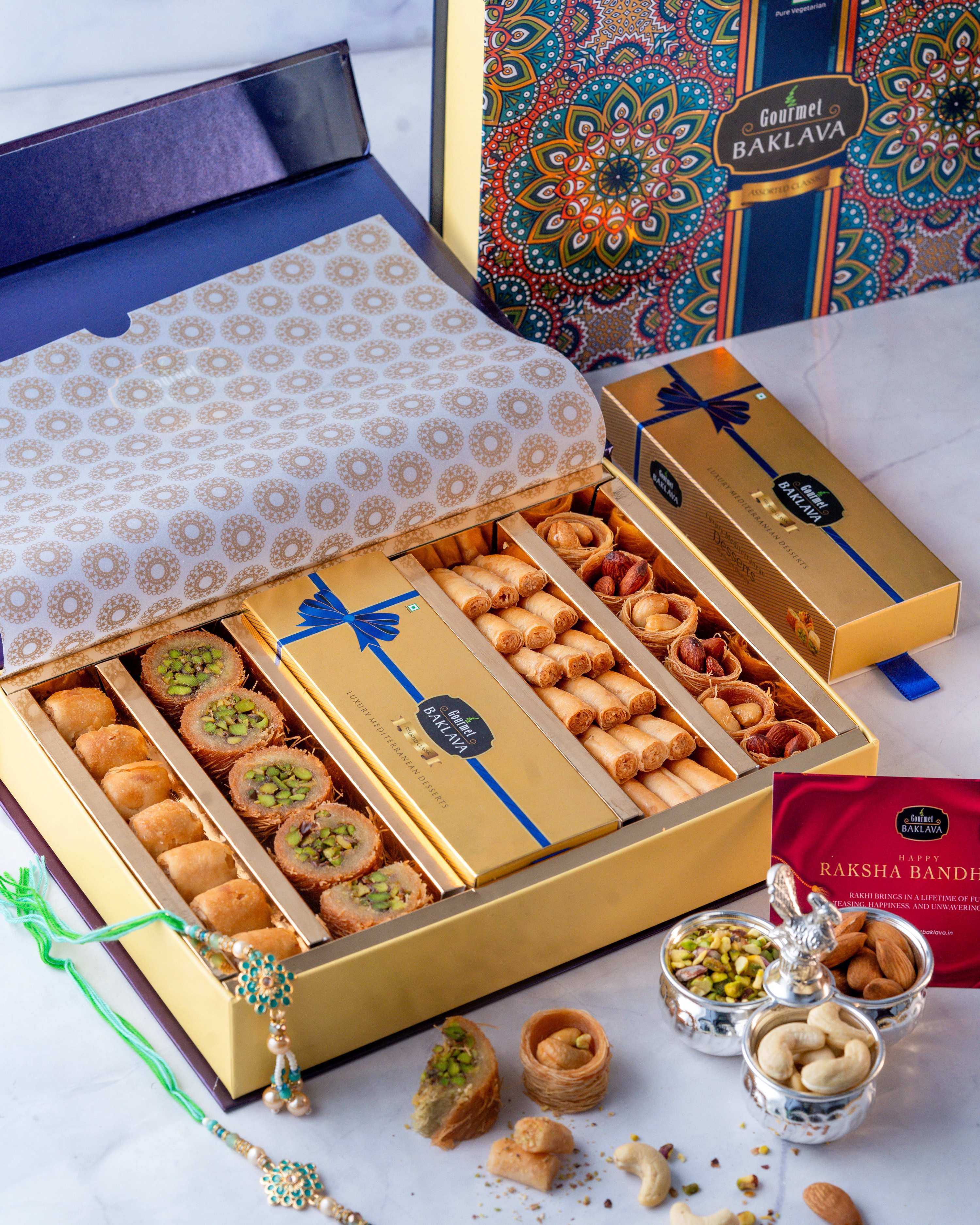 Gourmet Baklava Marvel Fiesta Box - Distacart