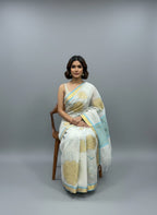 Morchari Applique Work With Thread Work With Unstitched Blouse - Distacart