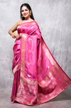Morchari Pure Dola Silk Saree - Multicolor