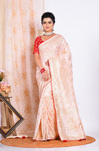 Morchari Pure Dola Silk Saree - Pink