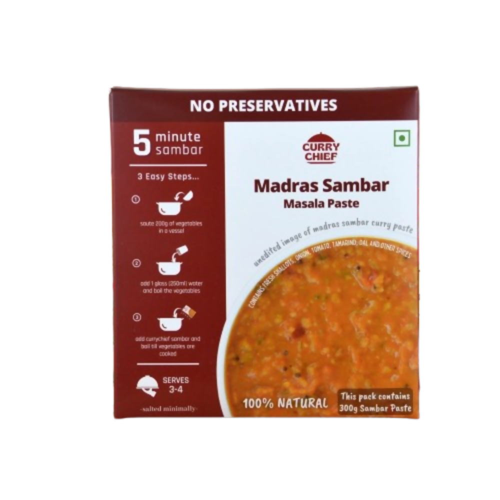 CurryChief Madras Sambar Masala Paste