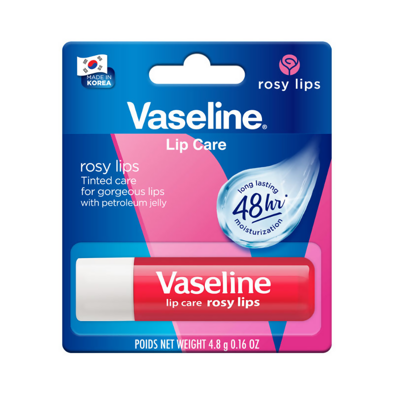 Vaseline Lip Care Lip Balm Stick - Rosy Lips - Distacart