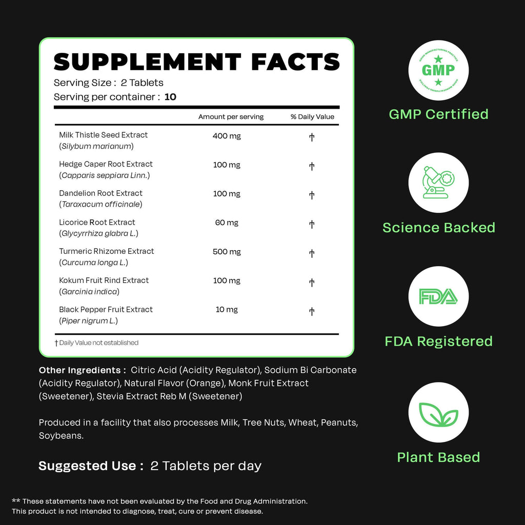 Auric Herbal Liver Support Supplement - Distacart