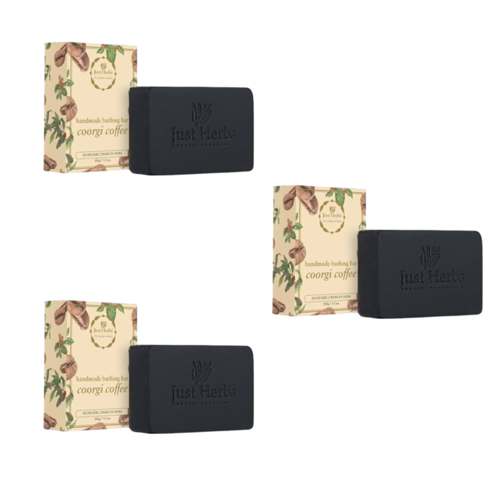 Just Herbs Handmade Bathing Bar Coorgi Coffee