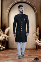 Joban Fashion Men's Blue TR Kurta with Pyjama