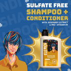 Elemen Sulphate Free Shampoo + Conditioner with Rosemary