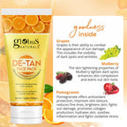 Globus Naturals De Tan Face Pack, Suitable For All Skin Types