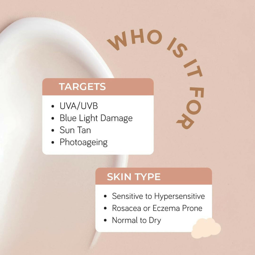 Moody SensiSoothe Mineral Brightening Sunscreen Serum with Ceramides & Rice - Distacart