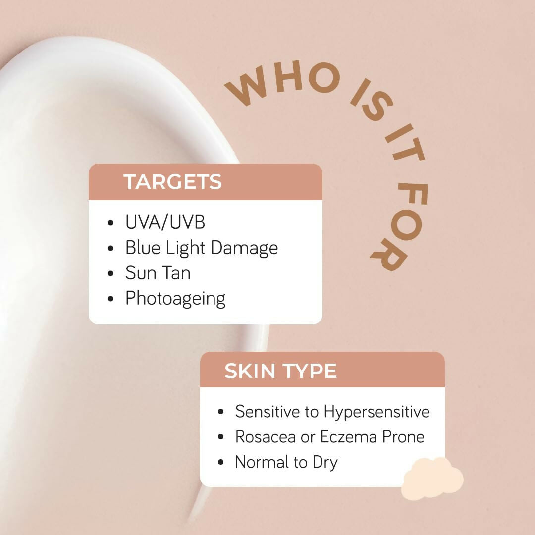 Moody SensiSoothe Mineral Brightening Sunscreen Serum with Ceramides & Rice - Distacart