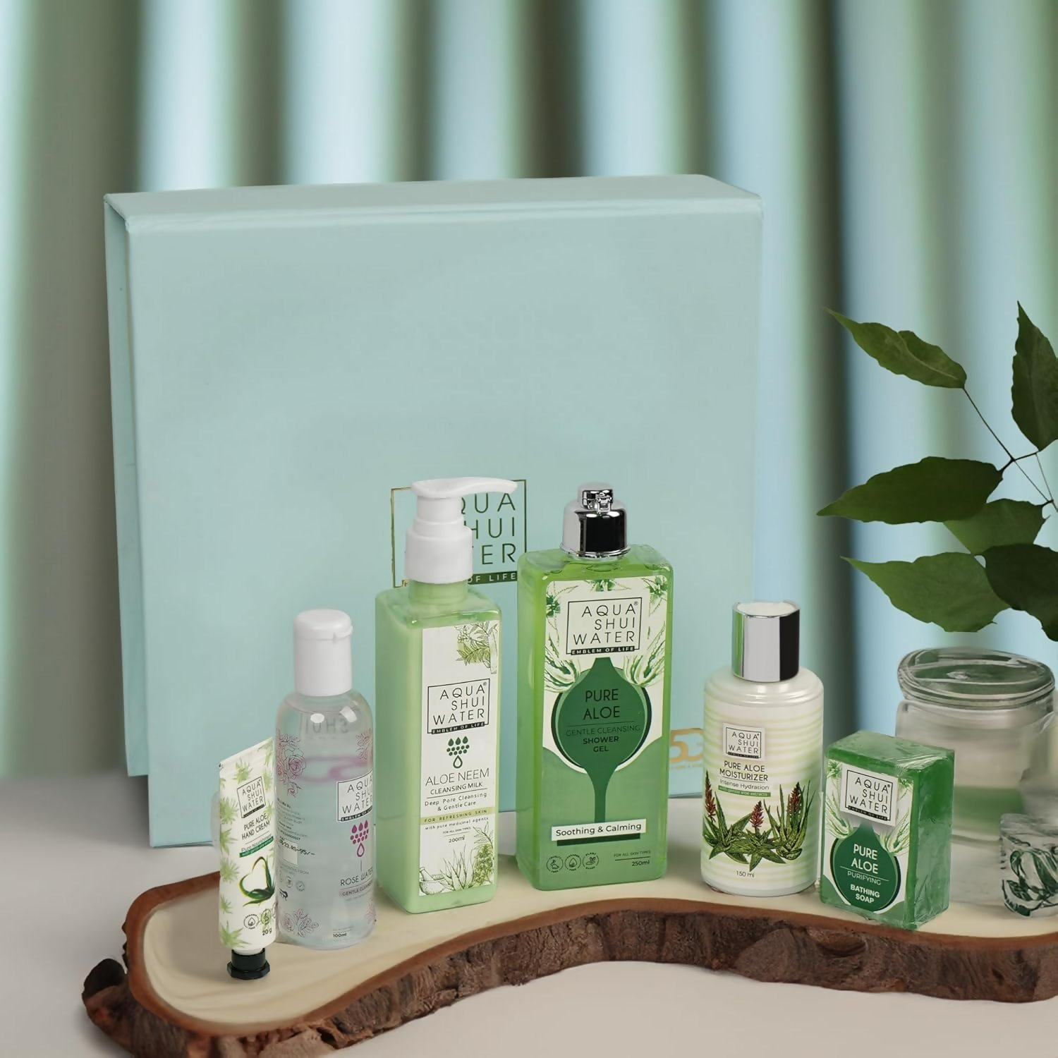 Aqua Shui Water Body Care Gift Set For Women 6-Piece Luxury Skincare Kit