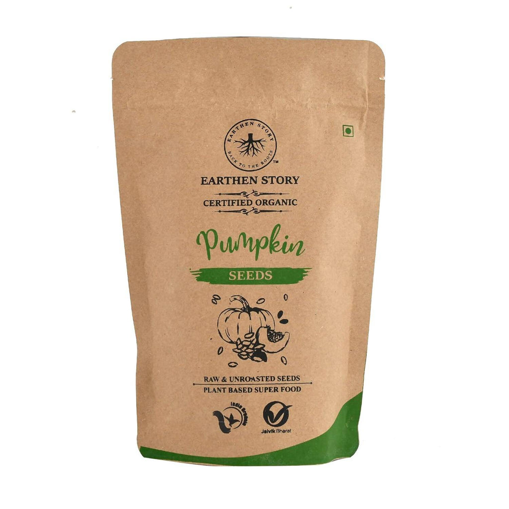 Earthen Story Certified Organic Raw Pumpkin Seeds - Distacart