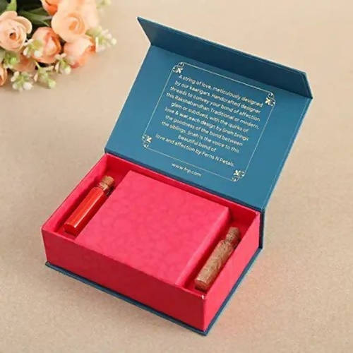 Om Golden Bracelet Rakhi Box