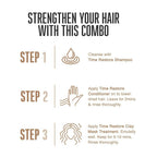 Schwarzkopf Professional New Bonacure Q10+ Time Restore Range Clean Combo