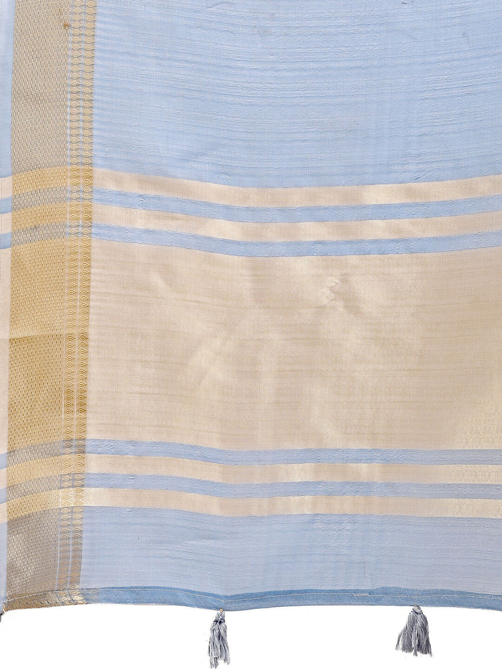 Shree Shyam Fashion Seoul Sky Blue Organza Saree