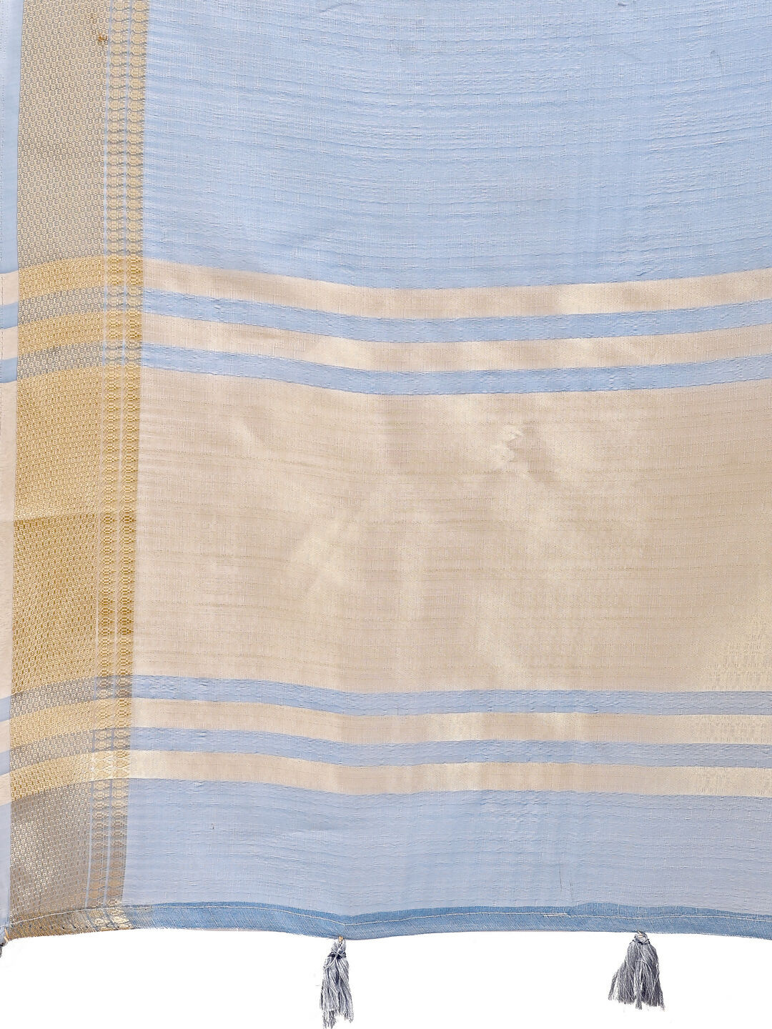 Shree Shyam Fashion Seoul Sky Blue Organza Saree