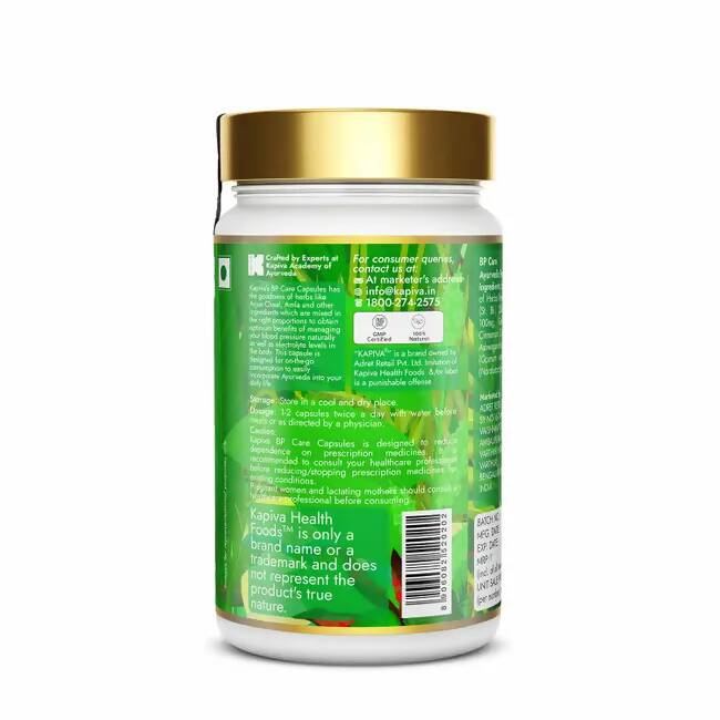 Kapiva Ayurveda BP Care Capsules - Distacart