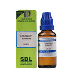 SBL Homeopathy Corallium Rubrum Dilution - Distacart