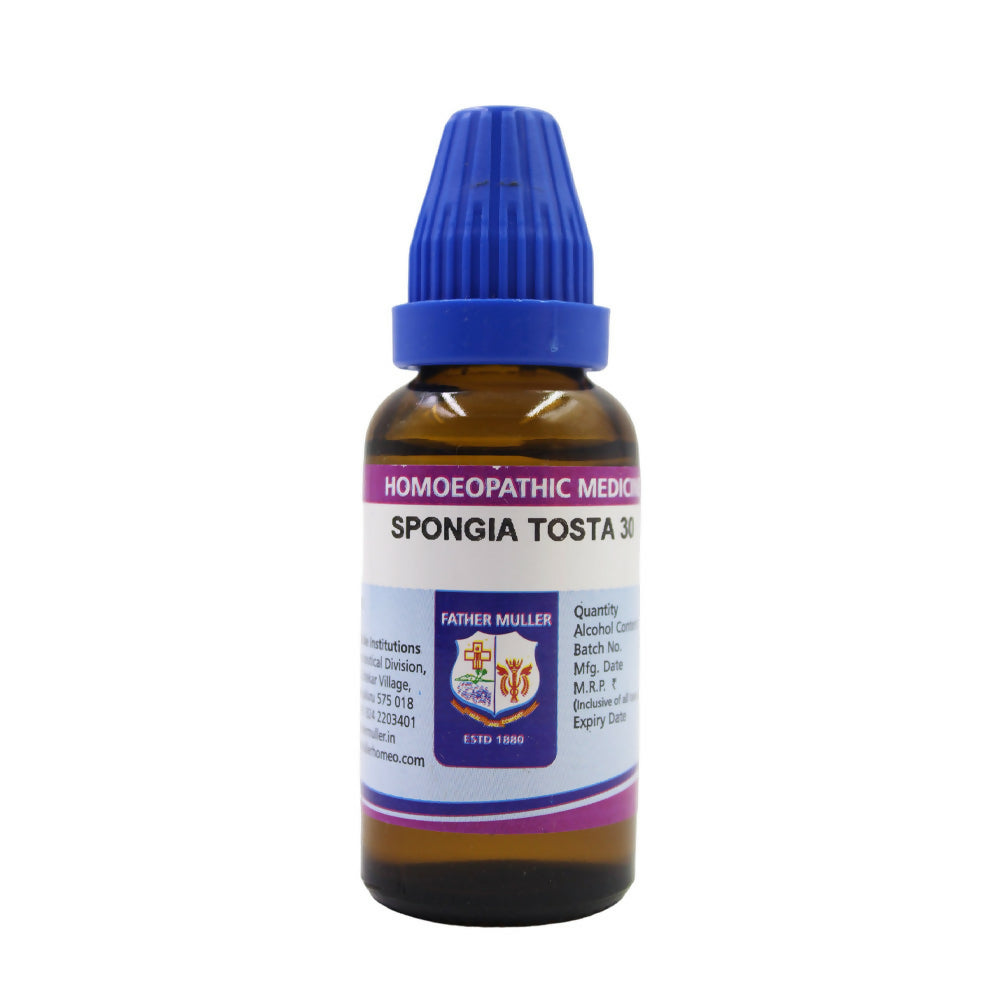 Father Muller Spongia Tosta Dilution - Distacart