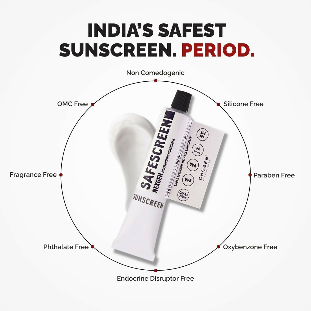 Chosen Safescreen Nexgen Moisturizing Sunscreen with Blue Light Protection - Distacart