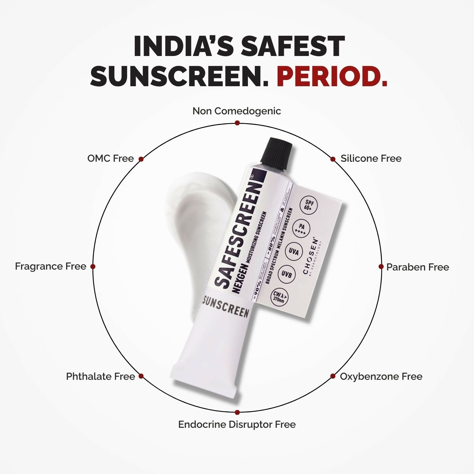 Chosen Safescreen Nexgen Moisturizing Sunscreen with Blue Light Protection - Distacart