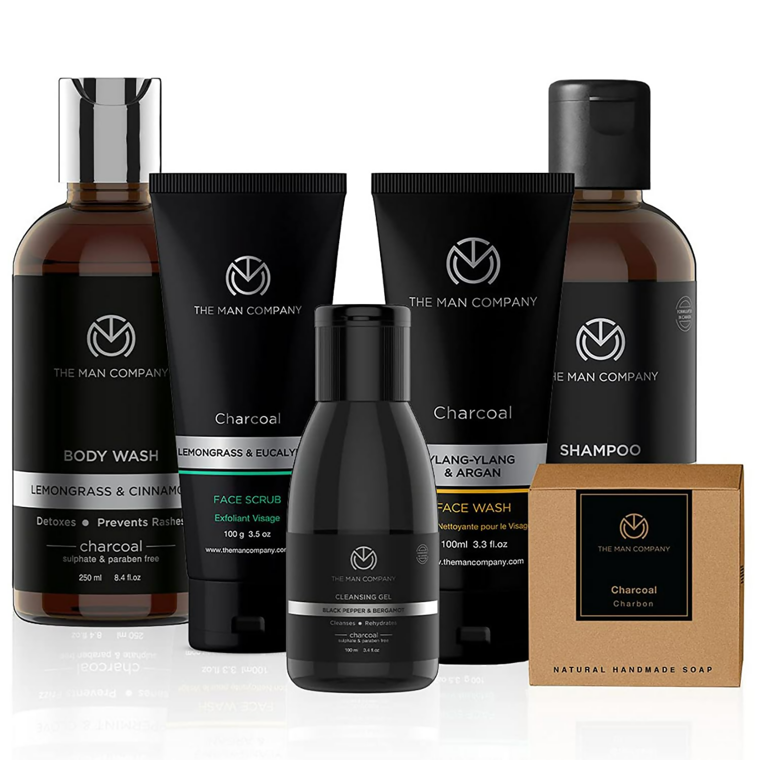 The Man Company Charcoal Grooming Kit
