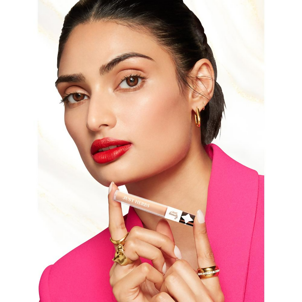 Just Herbs Full Cover Natural Filter Finish Concealer - Caramel