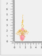 Ruby Raang Rosebud Glow Earrings - Distacart