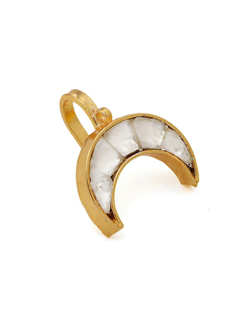 Ruby Raang Gold Half Moon Hair Jewelry