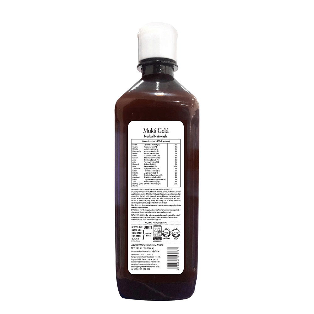 Jeevan Ras Mukti Gold Herbal Hairwash Composition