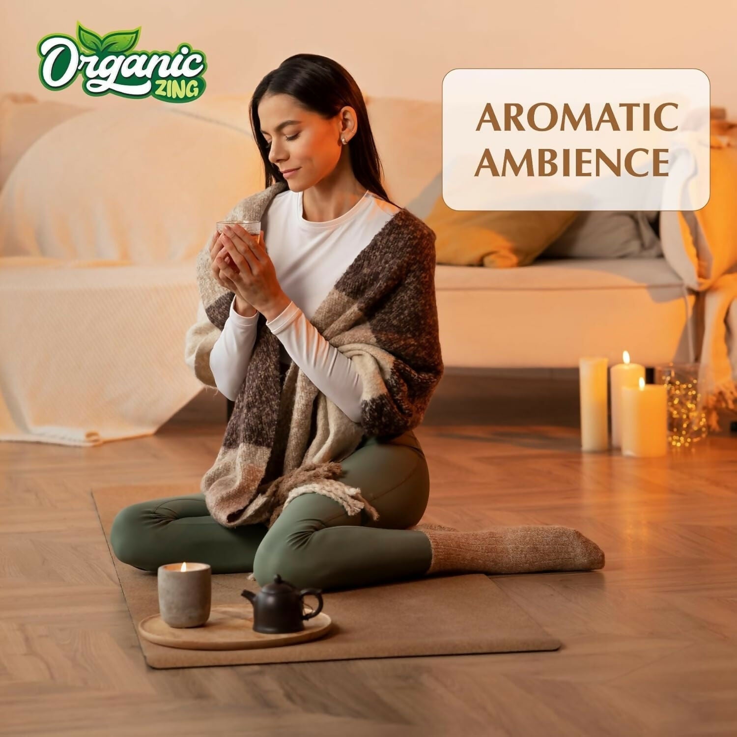 Organic Zing Frankincense Aroma & Diffuser Oil for Festive Season