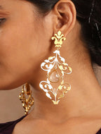 trueBrowns Gold-Polished Tear Drop Earrings - Distacart
