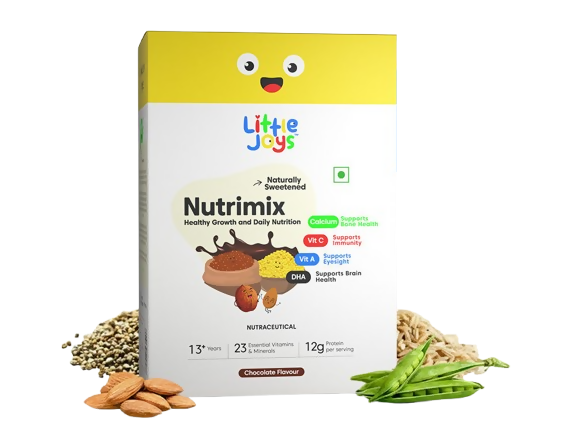 Little Joys Nutrimix 13+ Nutrition Powder Healthy Growth & Daily Nutrition Chocolate Flavour - Distacart