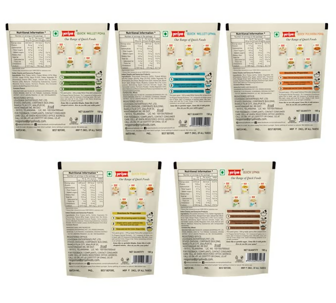 Priya Quick Foods Combo - Distacart