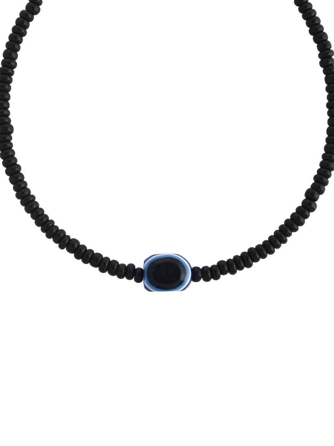 VOJ Women Black Color stainless steel Anklet - Distacart