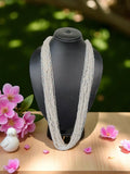 Inhanns Rangsaaz 20-Layer Luxe Long Beaded Only Necklace - Rainbow Beads Only Necklace