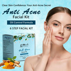 Globus Naturals Anti Acne 6 Step Facial Kit - Distacart