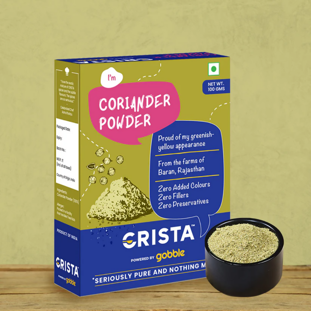 Crista Spices Coriander Powder - Distacart