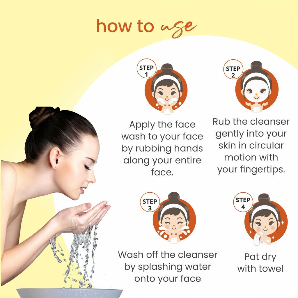 Globus Remedies Anti Ageing Globus Naturals Anti-Ageing Skin Brightening Vitamin C Face Wash - Distacart