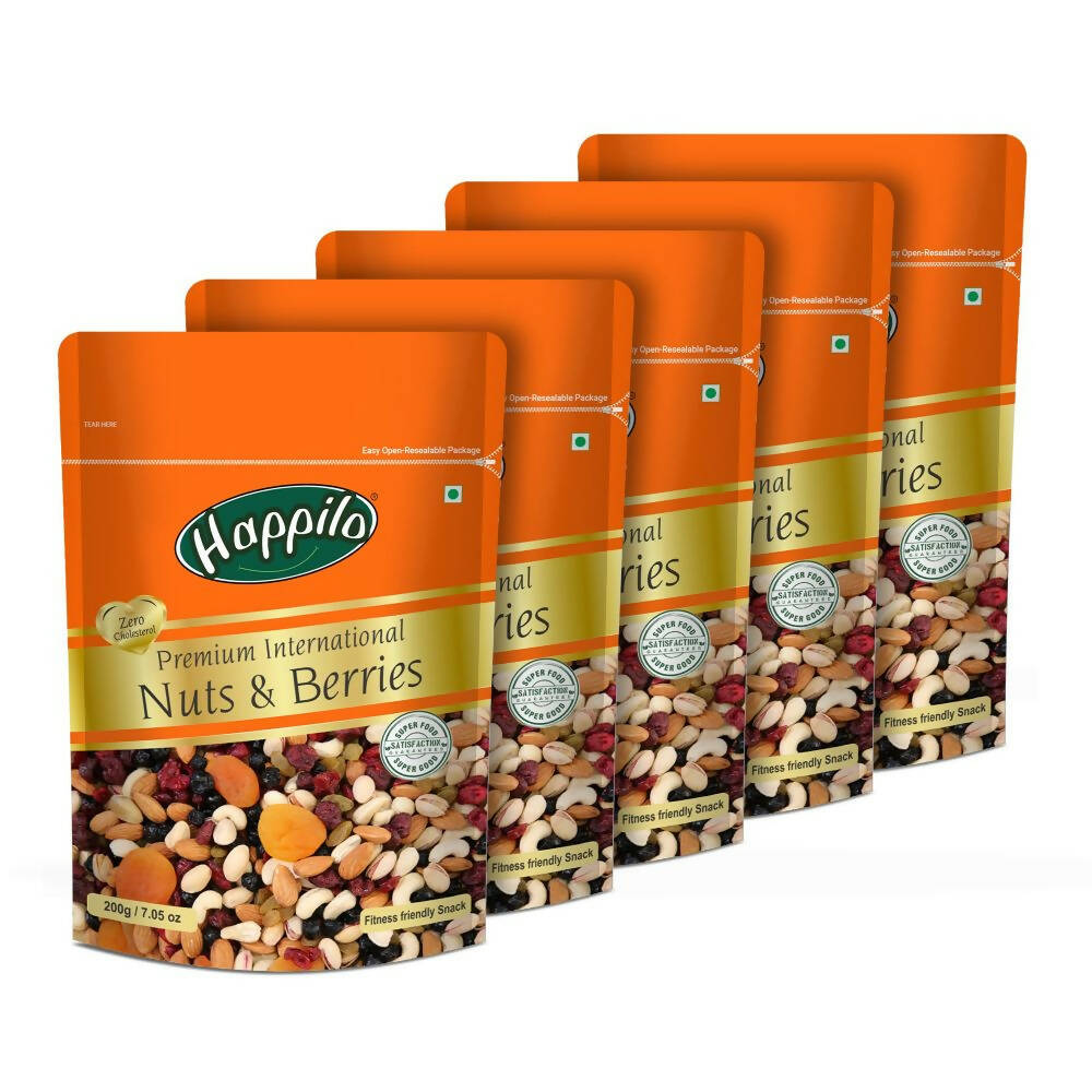 Happilo Healthy & Tasty Premium Nuts and Berries Mix