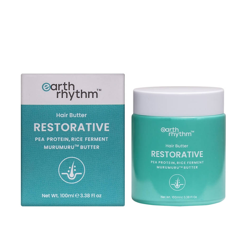 Earth Rhythm Restorative Hair Butter Pea Protein Murumuru Butter Rice Ferment