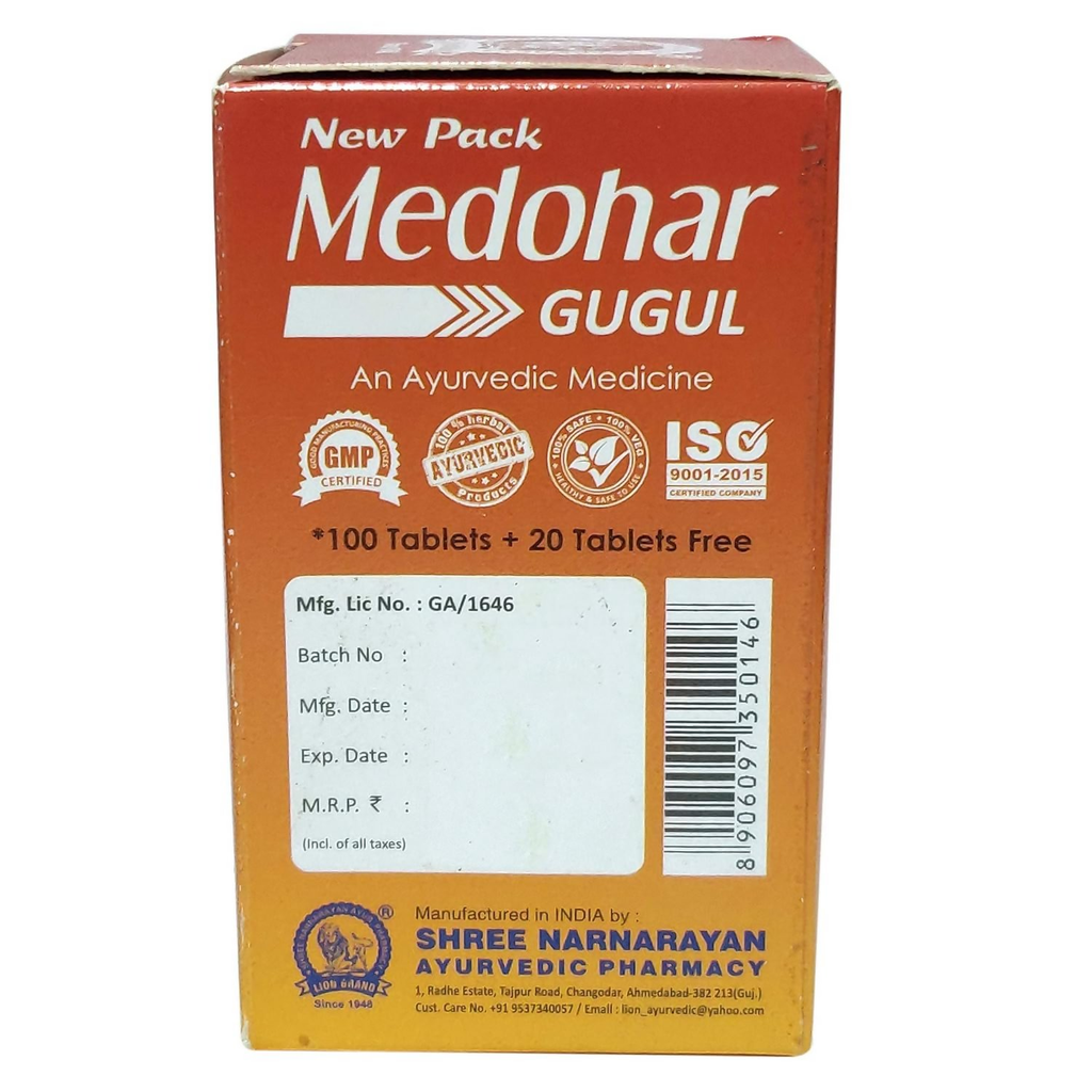 Lion Ayurveda Medohar Gugul