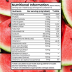 PLIX The Plant Fix Glutathione Skin Tablets With L-Glutathione & Vitamin C - Watermelon