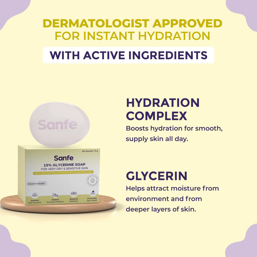 Sanfe Eczema Soap For Very Very Dry Skin